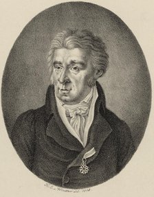 Portrait of the Composer Peter von Winter (1754-1825) , 1815. Creator: Winter, Heinrich Eduard von (1788-1825).