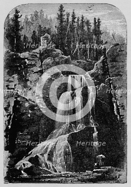 'Crystal Falls', 1883. Artist: Unknown.