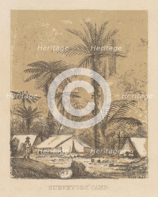 Surveyors' Camp,  c.1878. Creator: Edith Stanway Halcombe.