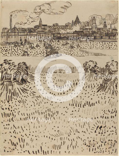 The Harvest, 1888. Creator: Vincent van Gogh.