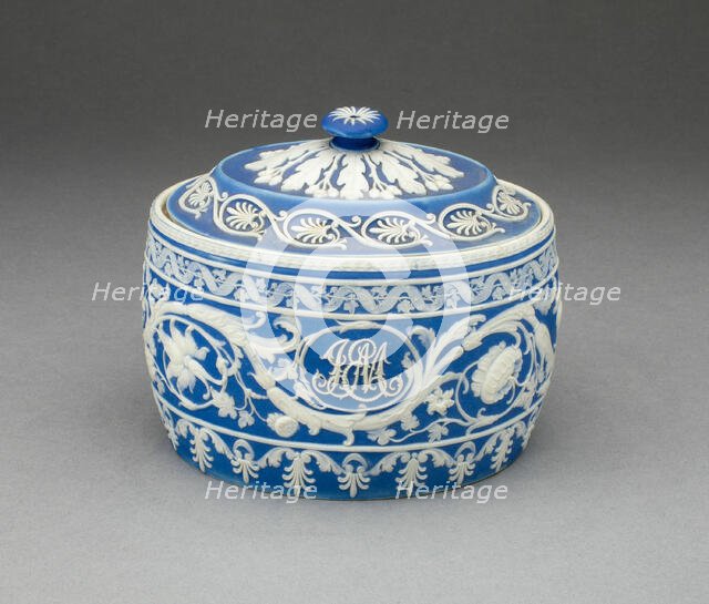 Sugar Bowl, Burslem, c. 1790. Creator: Wedgwood.