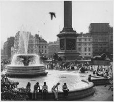 Trafalgar Square, St James, Westminster, City of Westminster, Greater London Authority, 1960-1985. Creator: Leonard Robin Mattock.