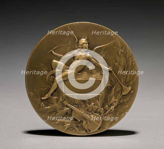 Medal (reverse), 1900s. Creator: Marie Alexandre Lucien Coudray (French, 1864-1932).