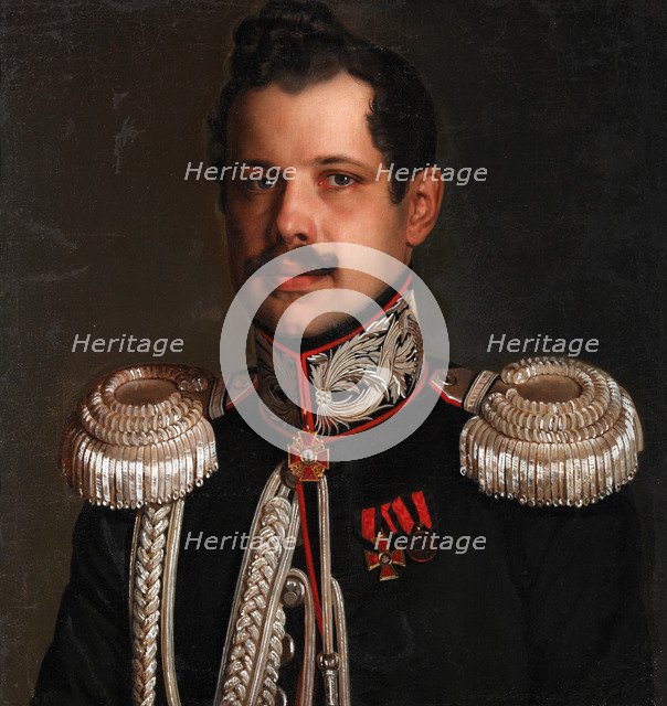 Portrait of Yuri Ignatievich Poznansky (1801-1878), c. 1830. Artist: Anonymous  