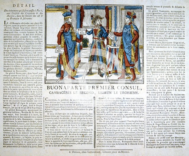 'Bonaparte 1st Consul', 19th century. Artist: Unknown