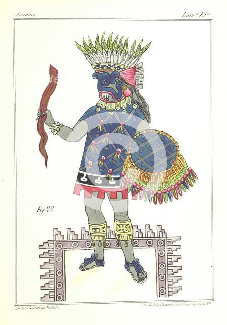 Inhabitant of New Spain, 1867. Creator: Unknown.