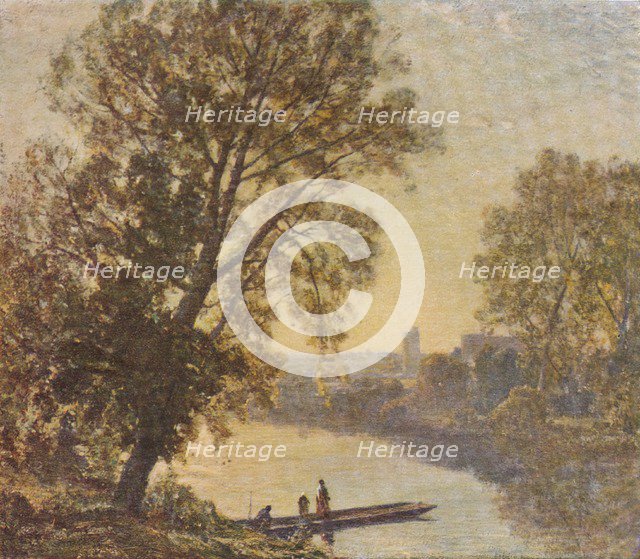 Early Morning Avignon', c1910, (1919). Artist: Herbert Edwin Pelham Hughes-Stanton.