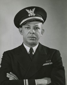 Photograph of Lieutenant Clarence Samuels of the United States Coast Guard, the..., 1939 - 1945. Creator: Naval Photographic Center.