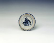 Blue and white water container, Chu Dau kiln, Vietnam, late 15th-early 16th century. Artist: Unknown