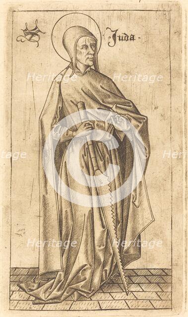 Saint Simon Zelotes (?) or Saint Judas Thaddeus (?), c. 1470/1480. Creator: Israhel van Meckenem.