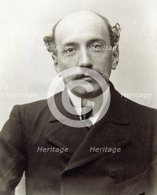 Eduardo Dato Iradier (1856-1921), Spanish politician, President of the Spanish government. Reprod…