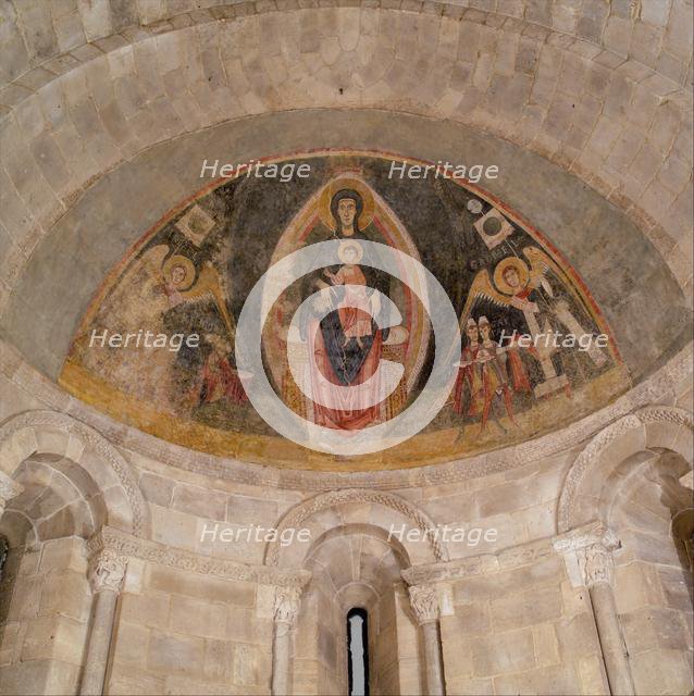 The Virgin and Child in Majesty and the Adoration of the Magi, ca. 1100. Creator: Master of Pedret.