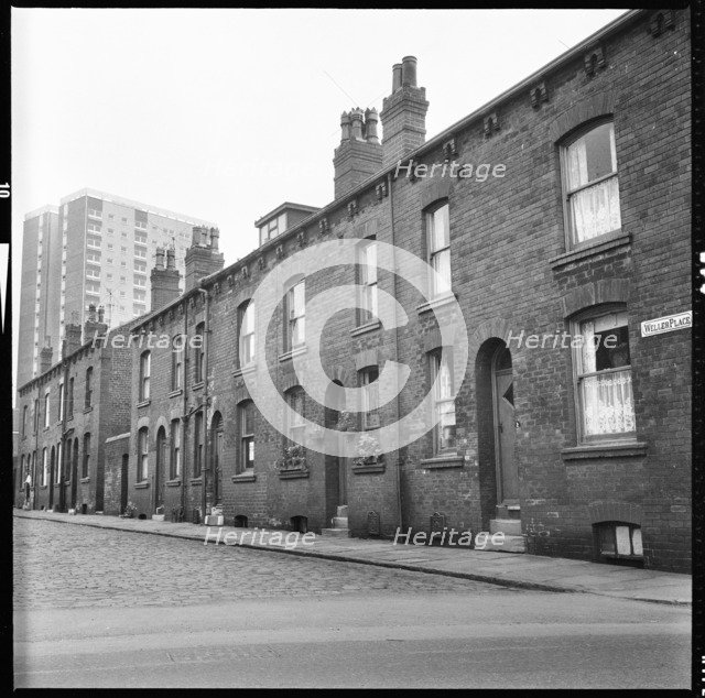 Weller Place, Burmantofts, Leeds, West Yorkshire, 1966-1974. Creator: Eileen Deste.