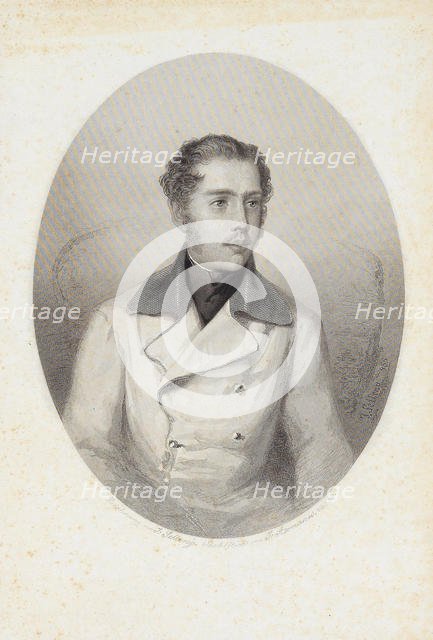 Archduke Karl Ludwig of Austria (1833-1896), 1856. Creator: Axmann, Josef (1793-1873).