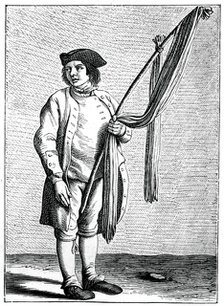 My fine boot laces!, 1737-1742.Artist: Bouchardon