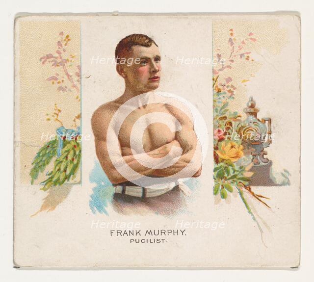 Frank Murphy, Pugilist, from World's Champions, Second Series (N43) for Allen & Ginter Cig..., 1888. Creator: Allen & Ginter.