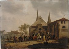 Pillage d'une église pendant la Révolution, c1793. Creator: Jacques François Joseph Swebach-Desfontaines.