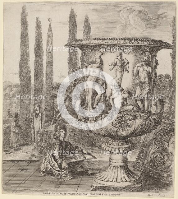 The Vase of the Medici, 1656. Creator: Stefano della Bella.