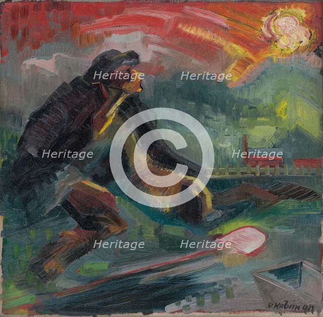 Dawn, 1941. Creator: Arnold Peter Weisz-Kubincan.