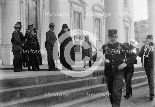 Boy Scouts - Visit of Sir Robert Baden-Powell To DC Reviewing Parade: All Or Some of Foregoing, 1911 Creator: Harris & Ewing.