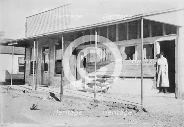 Post Office, Columbus, N.M., 1916. Creator: Bain News Service.