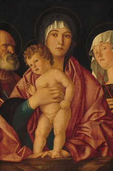 Madonna and Child with Saints, c. 1490/1500. Creator: Giovanni Bellini.