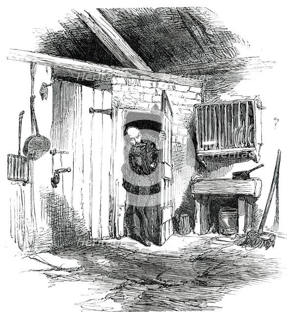 The Late Attack upon Marshal Haynau - the Coal-Cellar at the "George", Bankside, 1850. Creator: Unknown.
