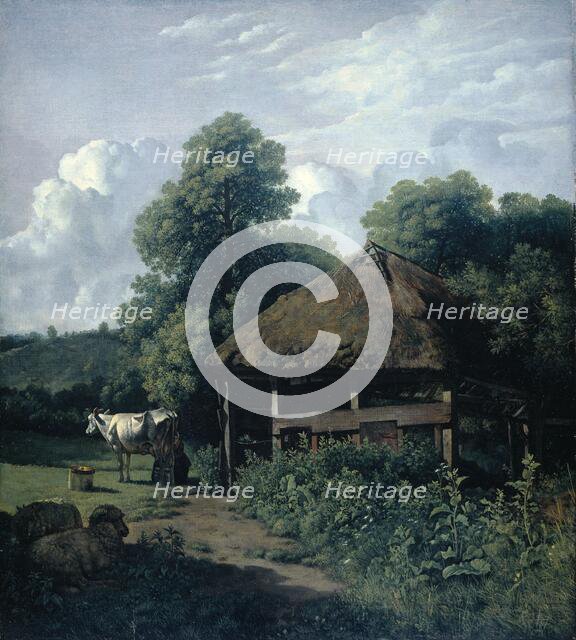 Farm Building in Gelderland, 1805-1810. Creator: Wouter Johannes van Troostwijk.