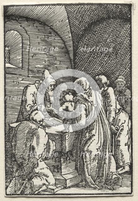 The Fall and Redemption of Man: The Presentation of Christ in the Temple, c. 1515. Creator: Albrecht Altdorfer (German, c. 1480-1538).