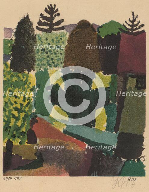Park, 1920. Creator: Paul Klee.
