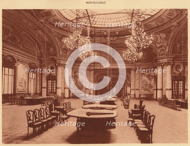 'The Casino. - Schmit's hall, Monte Carlo', 1930. Creator: Unknown.