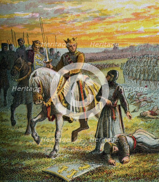 'Henry III And The Barons', (c1850). Artist: Unknown