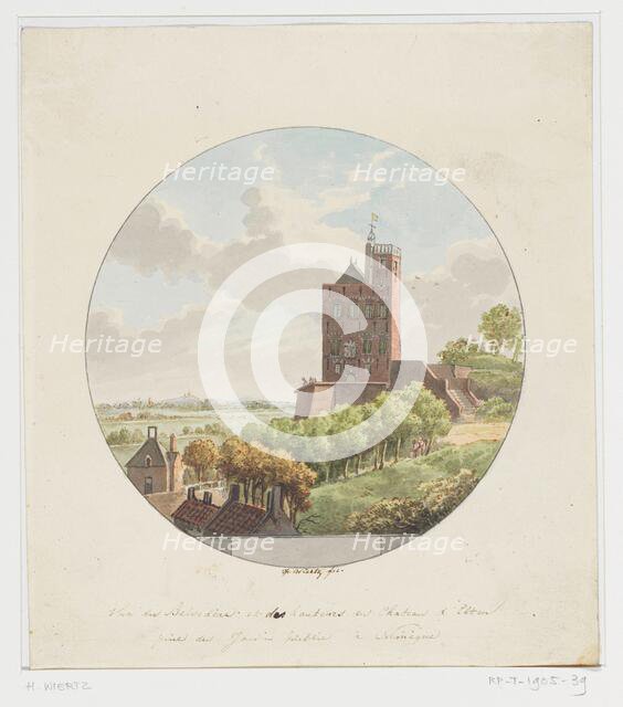 Belvédère in Nijmegen, 1794-1858. Creator: Henricus Franciscus Wiertz.
