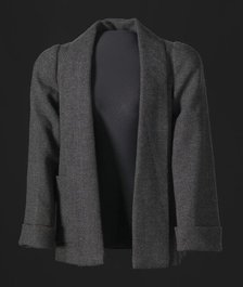 Grey jacket designed by Arthur McGee, mid 20th-late 20th century. Creator: Arthur McGee.