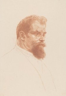 Portrait of Max Klinger, 1902. Creator: Orlik, Emil (1870-1932).