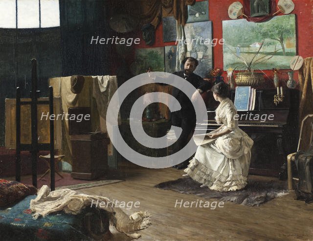 Intermezzo, 1883. Creator: Robert Thegerstrom.