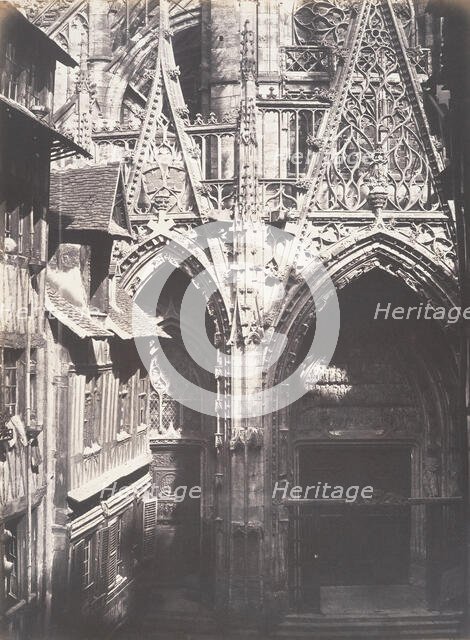 Saint-Maclou, Rouen, 1852-54. Creator: Edmond Bacot.