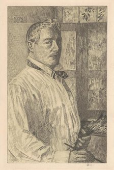 Self-Portrait, 1916. Creator: Frederick Childe Hassam.
