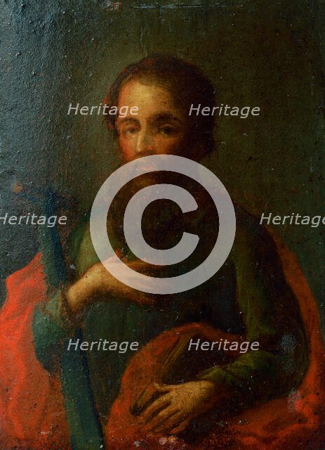 Apostle Simon, 1750-1760. Creator: Unknown.