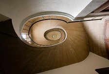 Spiral Staircase, St. Sulpice, Paris. Creator: Tom Artin.