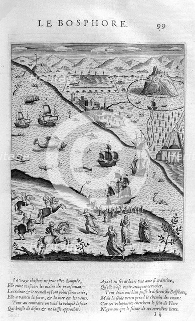 'The Bosporus or Bosphorus', 1615. Artist: Leonard Gaultier
