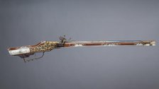 Wheellock Rifle, German, Munich, ca. 1610-30. Creator: Daniel Sadeler.