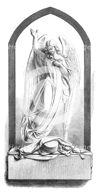 Monument to the late Lieutenant-Colonel Pemberton, "Times" Correspondent, killed in...France, 1874. Creator: Unknown.