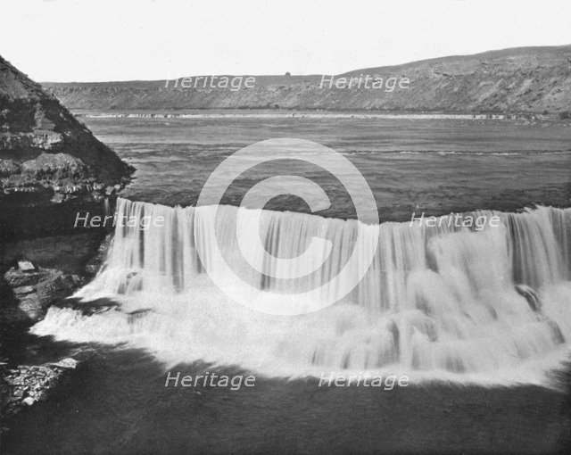 Missouri River near Great Falls, Montana, USA, c1900.  Creator: Unknown.