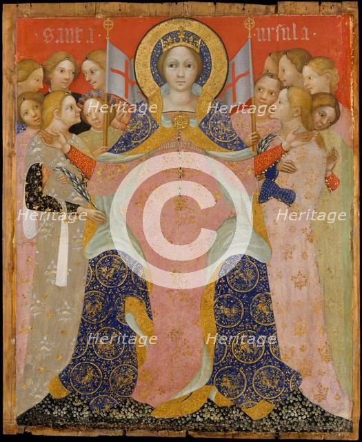 Saint Ursula and Her Maidens, ca. 1410. Creator: Niccolò di Pietro.