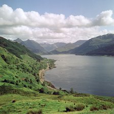 Loch Duick and the Five Sisters of Kintail. Artist: Unknown
