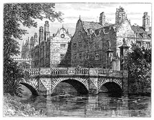 St John's College, Cambridge, 1900. Artist: Unknown