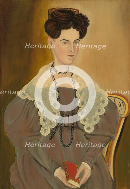 Hannah Fisher Stedman, 1833. Creator: Asahel Powers.