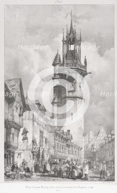 Voyages Pittoresques et Romantique dans lAncienne France, Normandie..., 1824. Creator: Godefroy Engelmann (French, 1788-1839).