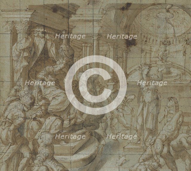 The Martyrdom of St. Catherine of Alexandria, 1560-70. Creator: Carlo Portelli.